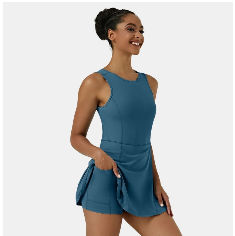 Halara 2-in-1 Flare Golf/Tennis Dress